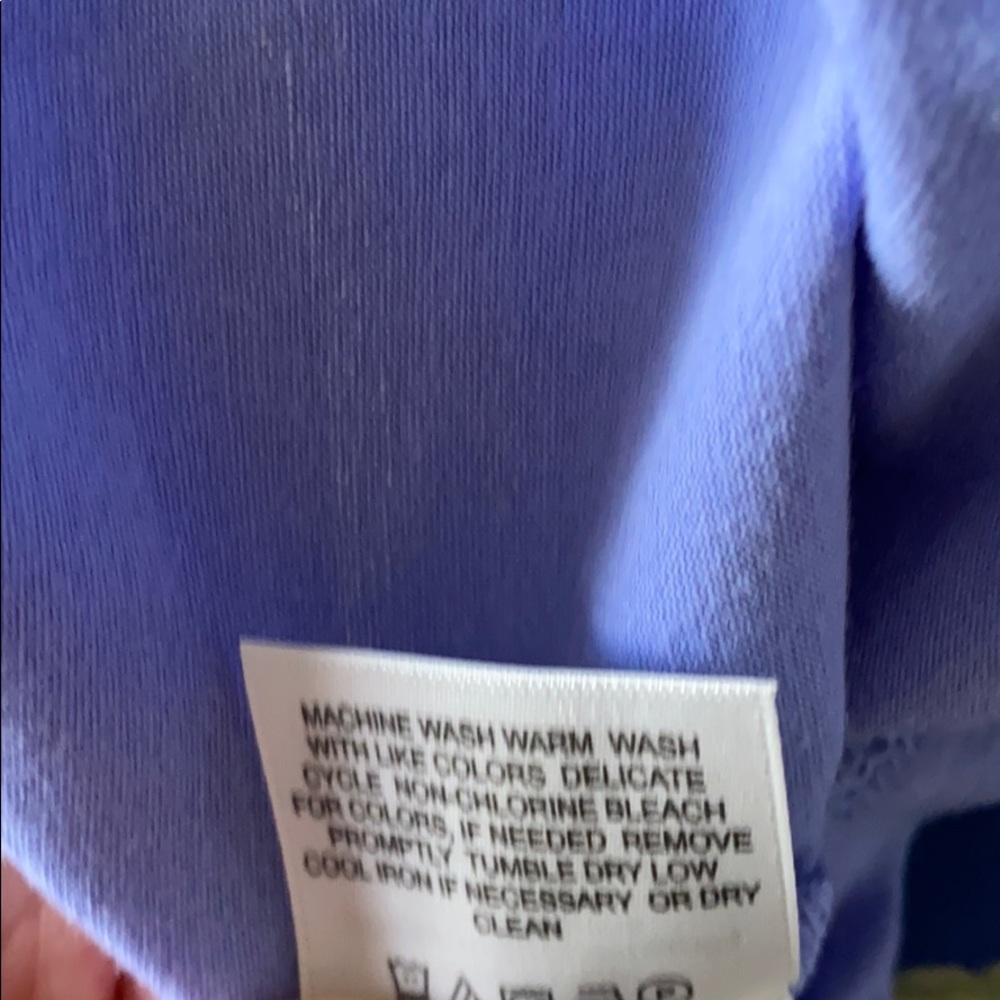 Liz Claiborne New York 1X Purple Tee - Picture 5 of 5